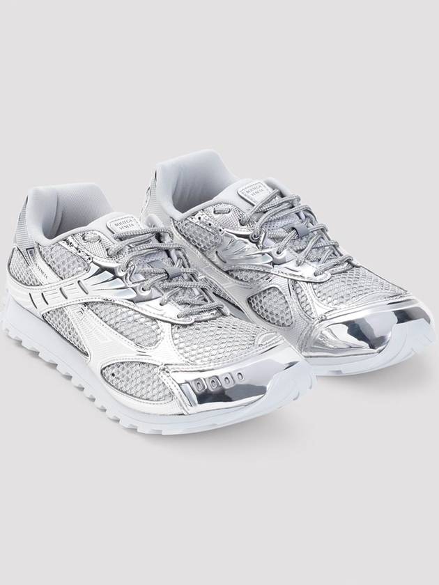 Orbit Low-Top Sneakers Silver - BOTTEGA VENETA - BALAAN 4