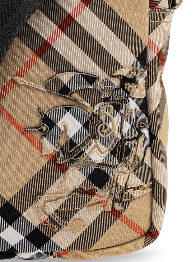 EKD Appliqué Check Phone Cross Bag Beige - BURBERRY - BALAAN 7