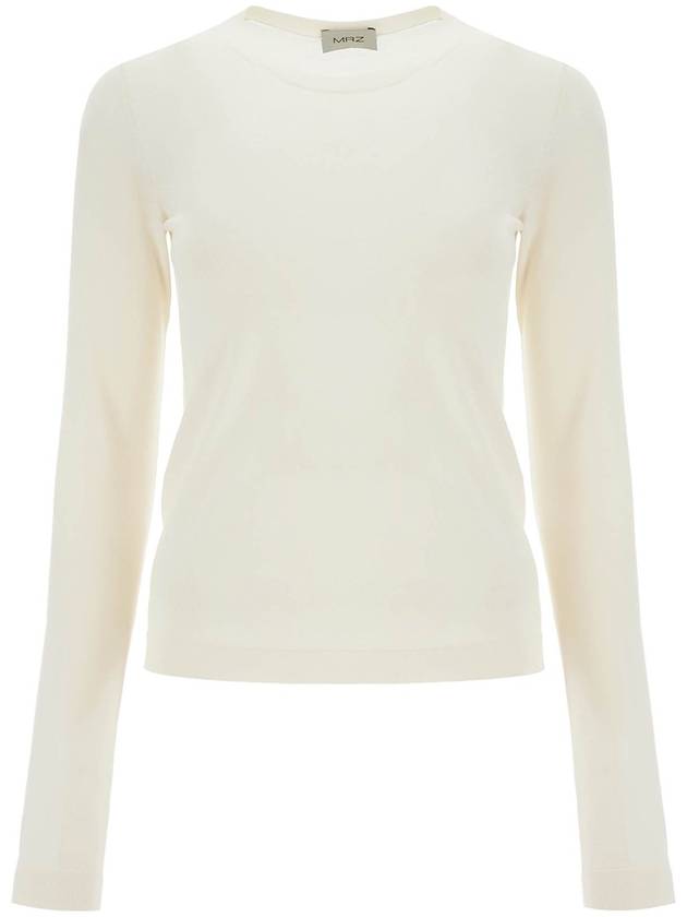 "cashmere and silk blend sweater - MRZ - BALAAN 1