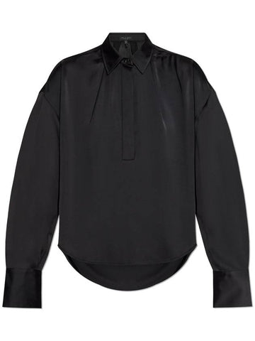 Rag & Bone  Shirt Martha, Women's, Black - RAG & BONE - BALAAN 1