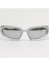 Eyewear Swift Acetate Oval Frame Sunglasses Silver - BALENCIAGA - BALAAN 4