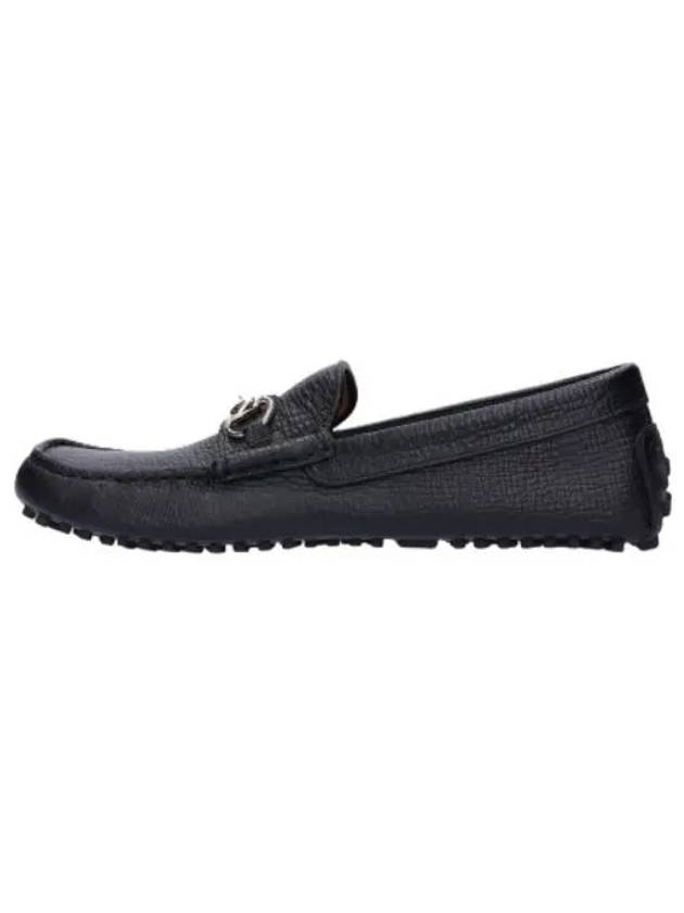 leather drive loafers black shoes - GUCCI - BALAAN 1