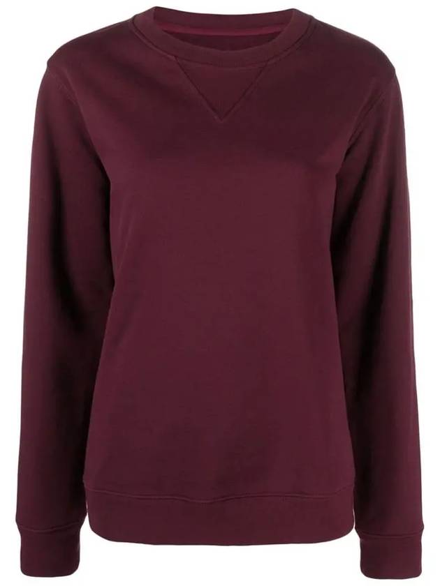 Stitched Crewneck Sweatshirt Burgundy - MAISON MARGIELA - BALAAN 2