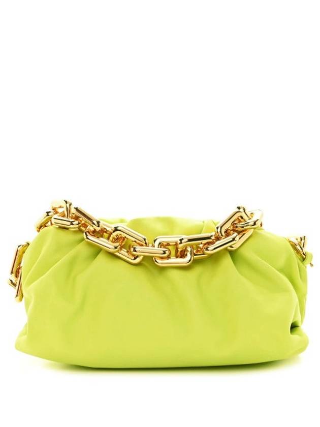 Bottega Veneta Chain Pouch 620230 Seaglass - BOTTEGA VENETA - BALAAN 1