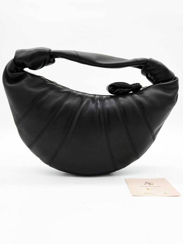 Mini Fortune Croissant Shoulder Bag Black - LEMAIRE - BALAAN 3