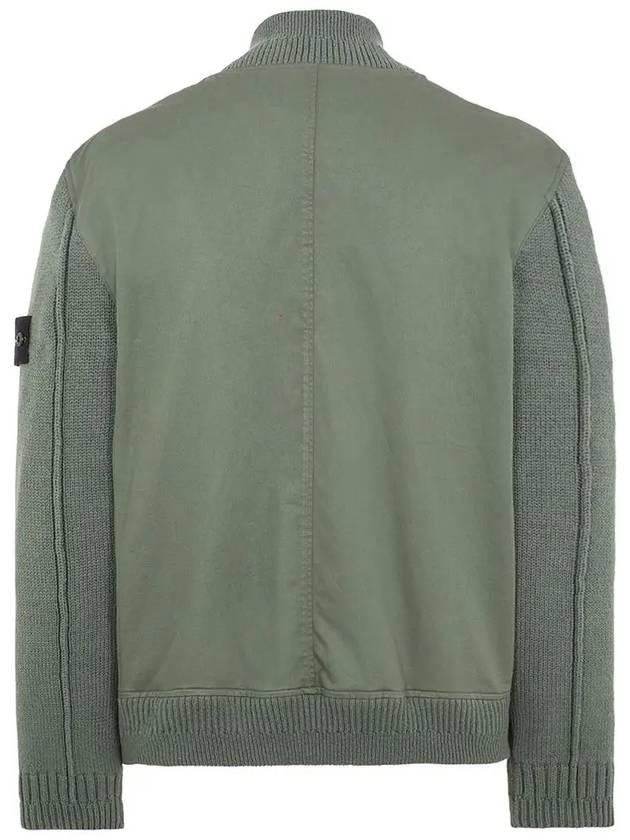 Bio Raso Light Cover Bomber Jacket Green - STONE ISLAND - BALAAN 3