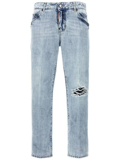 Cool Girl Slim Fit Jeans Light Blue - DSQUARED2 - BALAAN 2