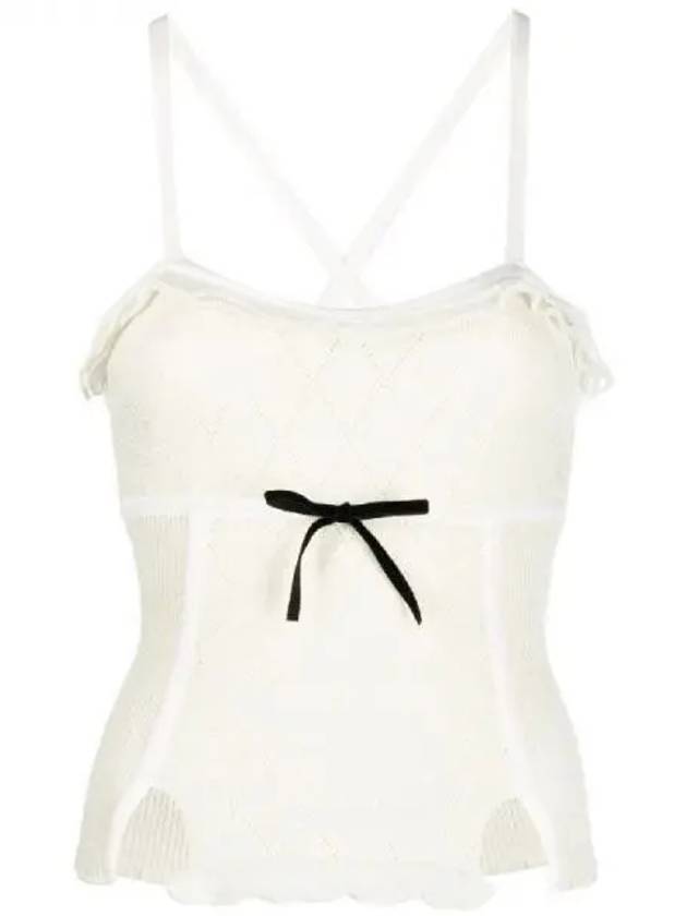 HEIDI bow detail strap top 270110 - CORMIO - BALAAN 1