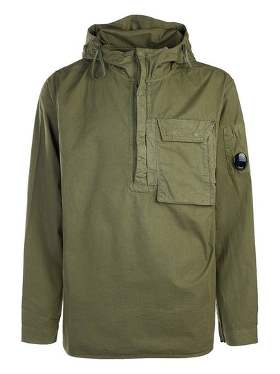 Gabardine Lens Long Sleeve Anorak Green - CP COMPANY - BALAAN 2