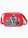 Undercover V Logo Lovers Shoulder Bag Red - VALENTINO - BALAAN 1