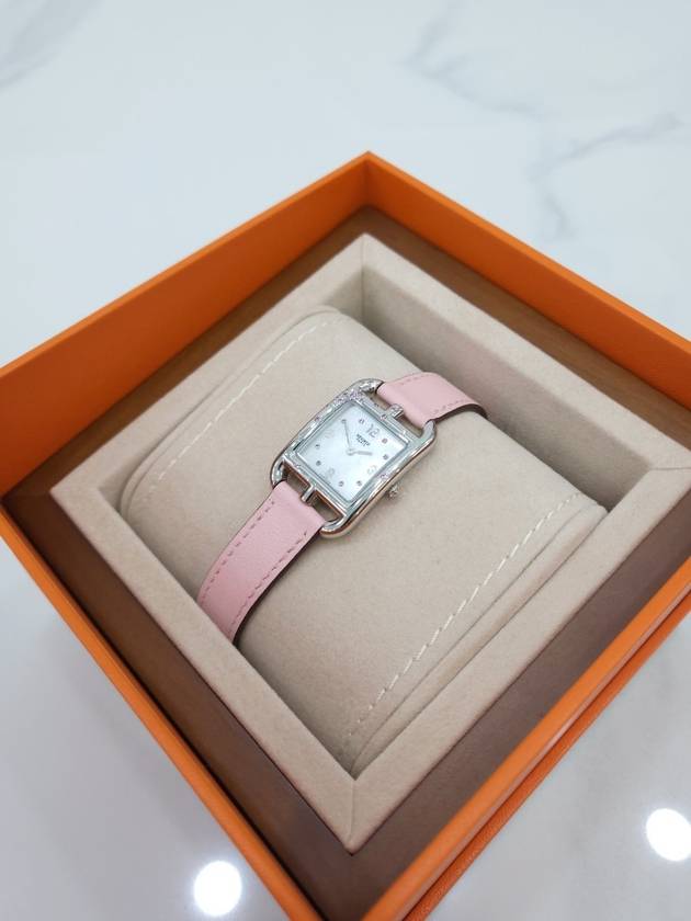 Cape Cod PM Rose Sakura Y Crocodile Strap B - HERMES - BALAAN 2