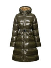 Bellevue Belted Long Padding Olive 1C000 38 5963V 832 - MONCLER - BALAAN 1