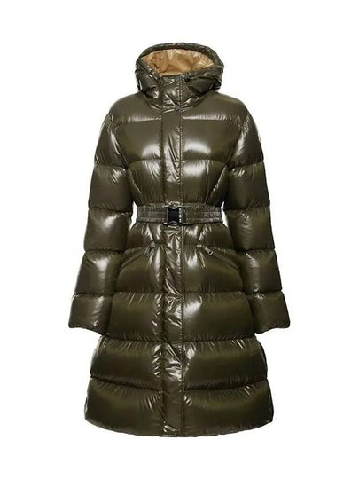 Bellevue Down Long Padding Olive Green - MONCLER - BALAAN 2