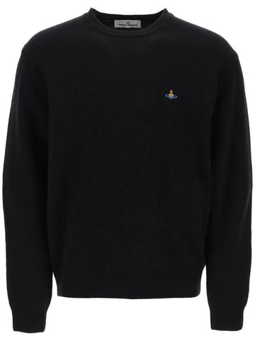 241235UMA000001 N401 Logo Patch Sweatshirt Vivienne Westwood - VIVIENNE WESTWOOD - BALAAN 1