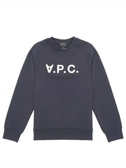 VPC Logo Sweatshirt Navy - A.P.C. - BALAAN 2