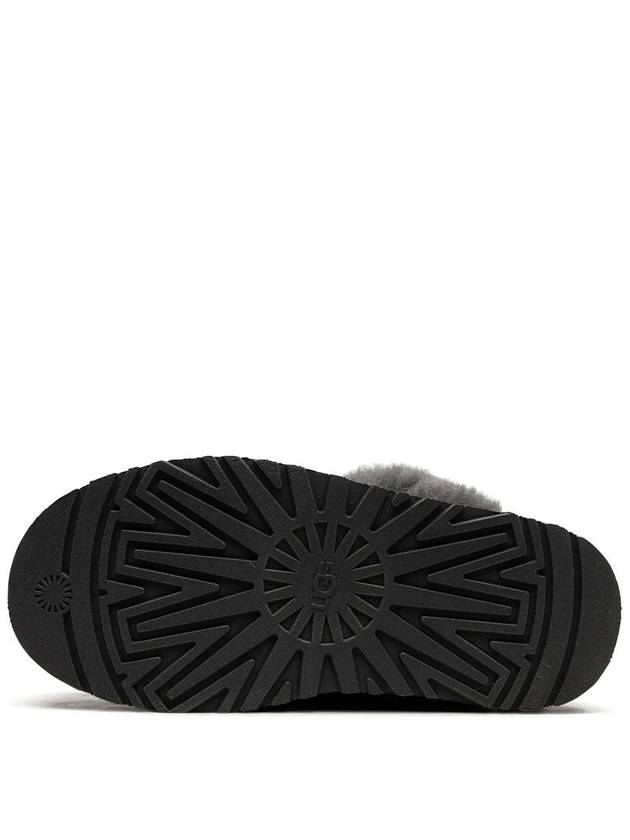 Women's Diskett Fleece Platform Slippers Grey - UGG - BALAAN 8