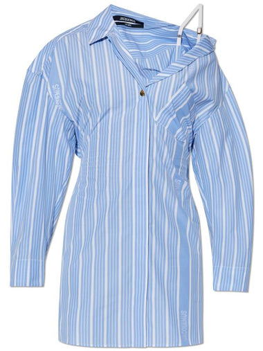 Jacquemus Shirt Dress, Women's, Blue - JACQUEMUS - BALAAN 1