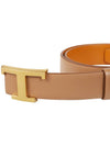 Belt XCWTSB10100RBR0H80 Brown - TOD'S - BALAAN 4