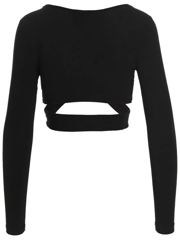 Atlein Crossed Cropped Top - ATLEIN - BALAAN 2