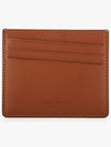 Stitched Two-tone Leather Card Wallet Brown Black - MAISON MARGIELA - BALAAN 5