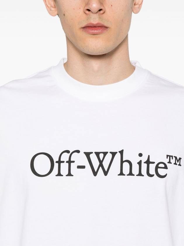 Big Bookish Skate cotton T-shirt - OFF WHITE - BALAAN 5