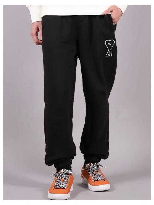 Puma Men s Black Jogger Sweatpants 535996 01 - AMI - BALAAN 1