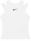 W Tennis Sleeveless Shirt Court Slam DRI FIT Tank Top FD5657 100 - NIKE - BALAAN 1