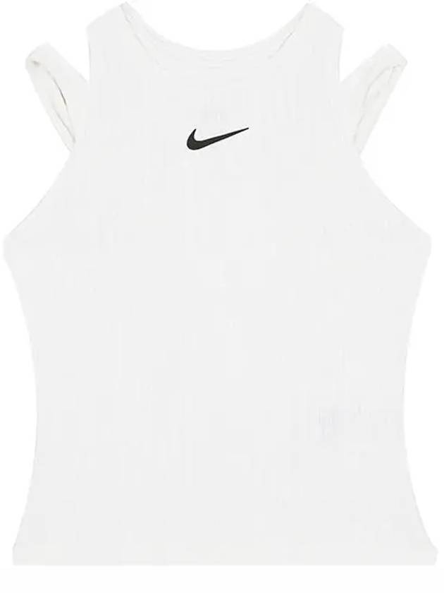 Court Slam Dri Fit Tennis Sleeveless White - NIKE - BALAAN 3