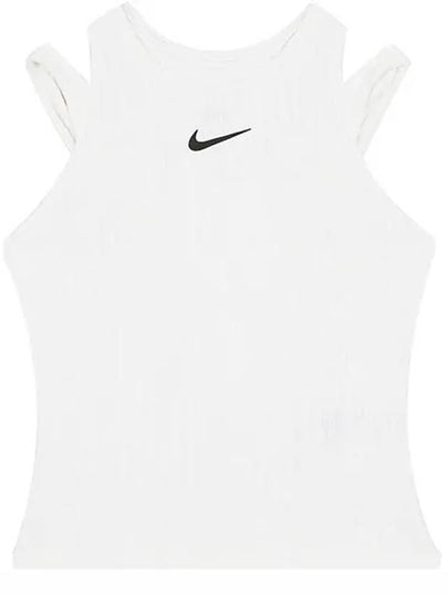 Court Slam Dri Fit Tennis Sleeveless White - NIKE - BALAAN 2