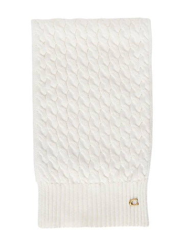 Women s scarf CO100294 CHALK - COACH - BALAAN 1