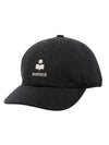 Tomas Baseball Cap Black - ISABEL MARANT - BALAAN 1