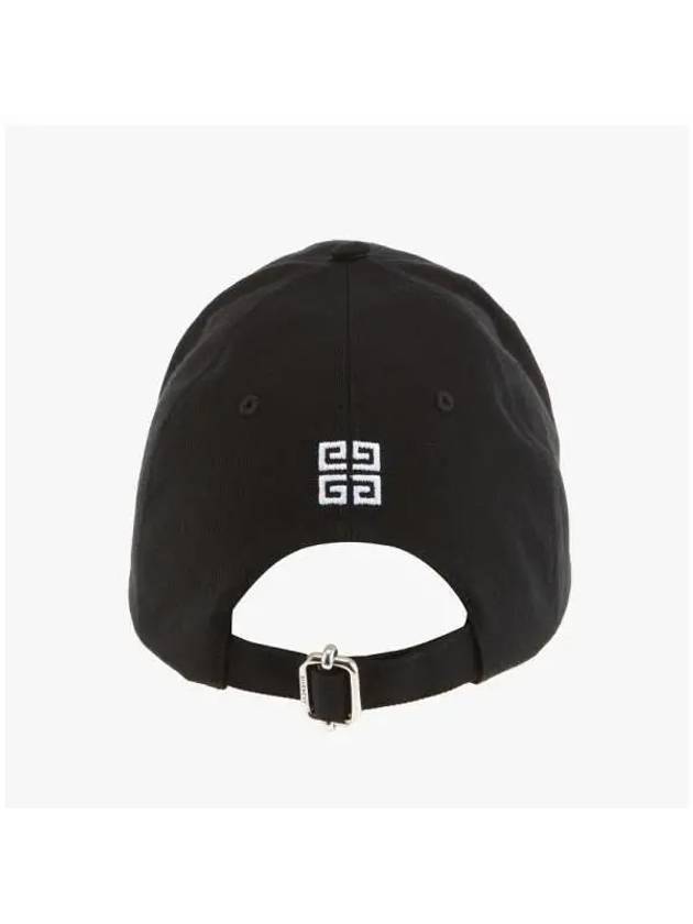 4G Logo Twill Ball Cap Black - GIVENCHY - BALAAN 6