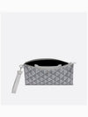 CD Diamond A5 Clutch Bag Grey - DIOR - BALAAN 4