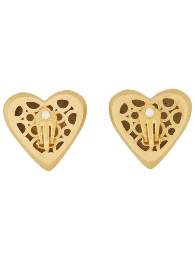 HEART EARRINGS WITH DG LOGO - DOLCE&GABBANA - BALAAN 2