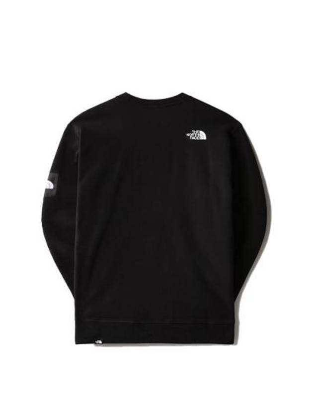 Men's Seasonal Fine Crew Long Sleeve T-Shirt Black - THE NORTH FACE - BALAAN 2