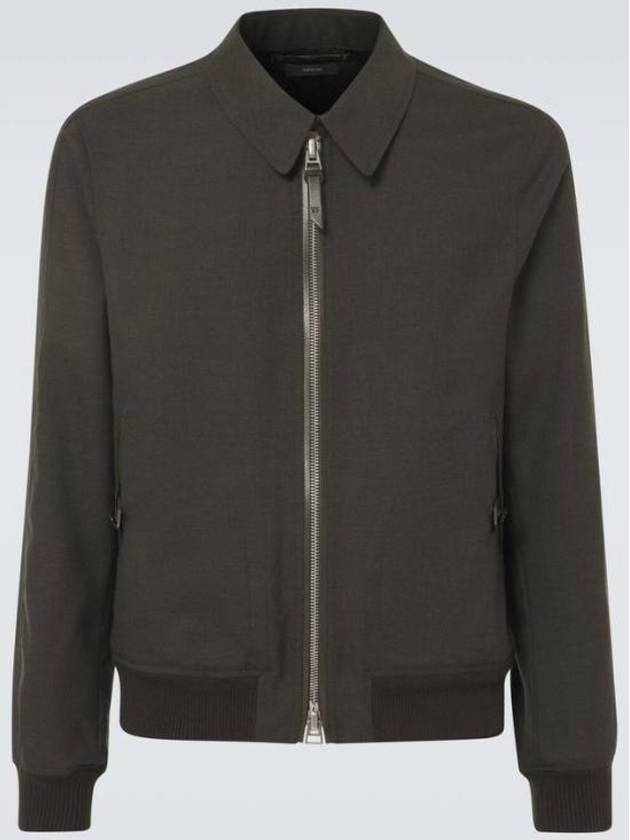 Zip Up Jacket Grey - TOM FORD - BALAAN 2