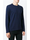 Men's Round Long Sleeve TShirt Black Navy G27U551 A3 A1 - GOLDEN GOOSE - BALAAN 5