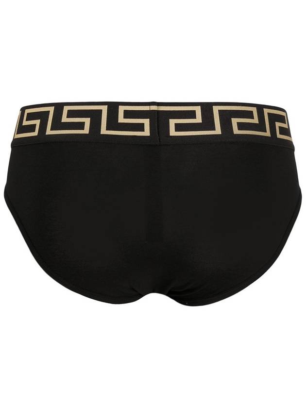 Men's Logo Banding Briefs 2 Pack Black - VERSACE - BALAAN 4