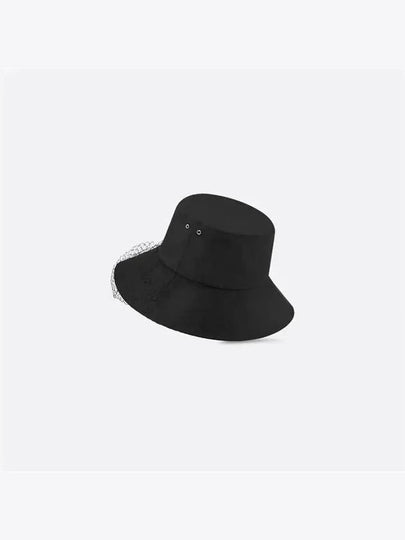 Teddy D Veil Bucket Hat Black - DIOR - BALAAN 2