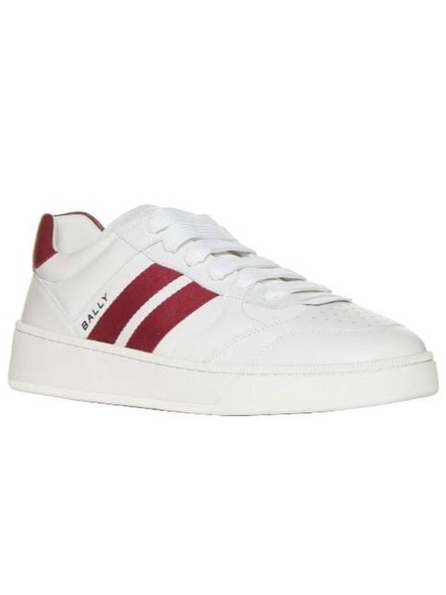 Raise Leather Low Top Sneaker White - BALLY - BALAAN 2