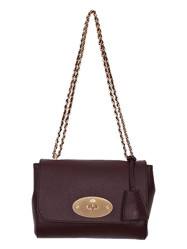 Lily Small Grain Cross Bag Brown - MULBERRY - BALAAN 4