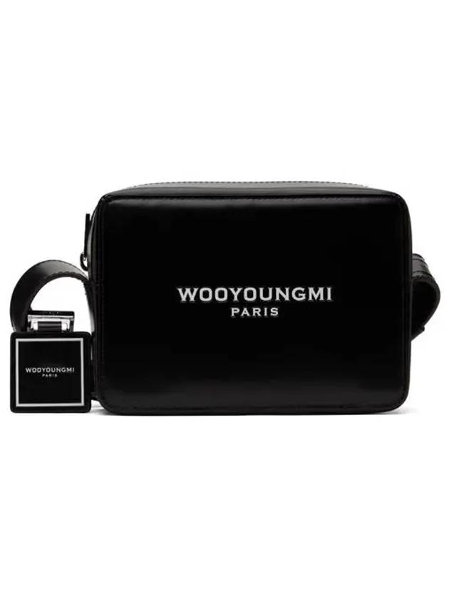 Square Leather Mini Cross Bag Black - WOOYOUNGMI - BALAAN 2