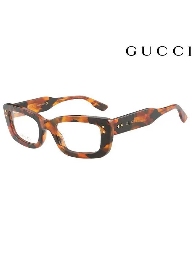 Glasses GG1216O 002 Brown - GUCCI - BALAAN 3