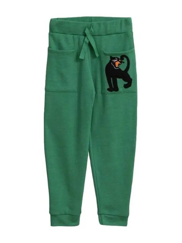 Kids Black Panther Wool Pants 19730148 75 - MINI RODINI - BALAAN 2