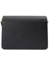 Saffiano Trunk Medium Shoulder Bag Black - MARNI - BALAAN 5