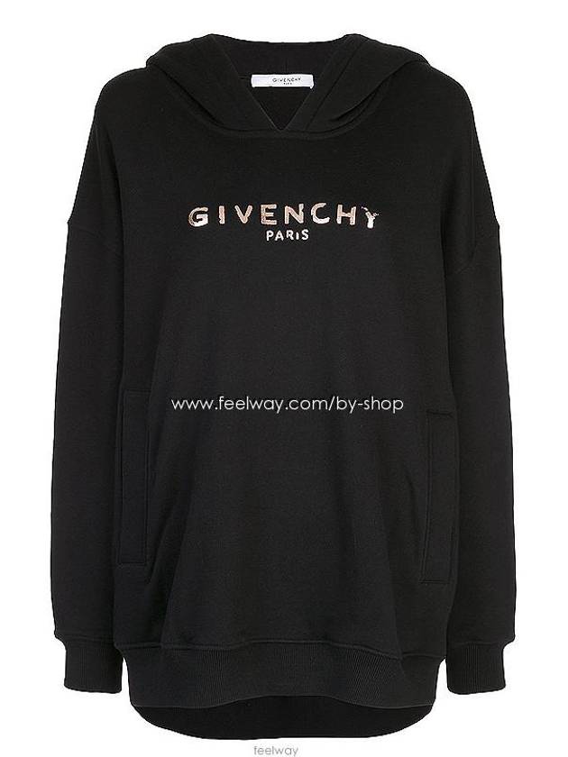 Women s Overfit Logo Hoodie BWJ00B3Z2L 001 - GIVENCHY - BALAAN 5