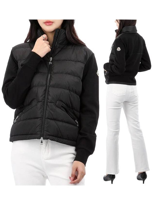 women s zip up padding black - MONCLER - BALAAN 2