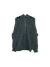 Shadow Knit Half Zipper Hoodie Dark Green - STONE ISLAND - BALAAN 1