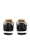 Men's Screener Low Top Sneakers Black - GUCCI - BALAAN 5