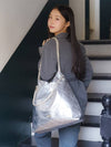 ANC MAXI JOURNEY SHOPPER BAG_SILVER - ANOETIC - BALAAN 1